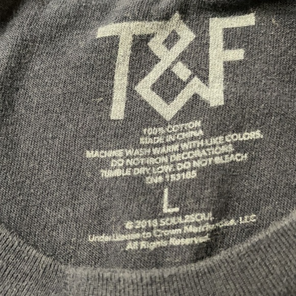 TIM & FAITH Soul 2 Soul Tour 2018 Cotton T-Shirt Large - Picture 4 of 6